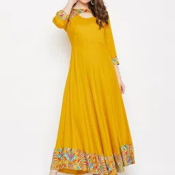 HELLO DESIGN Flared Knitted Maxi Dress image 2