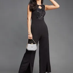 DressBerry Sequined Embellished Basic Jumpsuit-picture-35