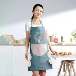 heylark bazaar Polyester Chef's Apron - Free Size image 2
