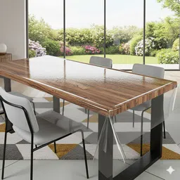 faizandecor PVC 4 Seater Solid Table Cover-picture-18