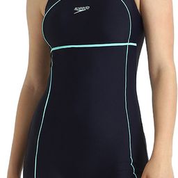 speedo Classic Racerback Legsuit - Endurance10 Solid Women Dark Blue Swimsuit-picture-21