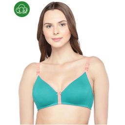 Inner Sense Organic Cotton Antimicrobial Nursing Bra - Blue-picture-40