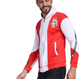 YELLOW TREE Men Colourblocked Hooded Sweatshirt-image-46