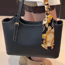 StyleCast x Revolte PU Shopper Tote Bag image 3