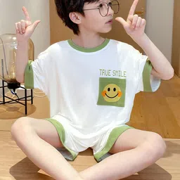 INCLUD Boys Printed Night suit image 3