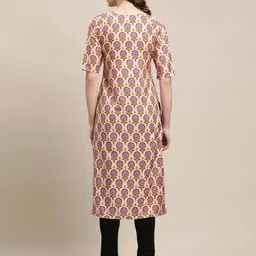 Ethnic basket Women Pack Of 2 Multicoloured Crepe Kurtas image 3