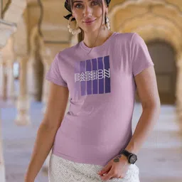 Moda Rapido Women Printed Bio Finish Pockets Slim Fit T-shirt-image-59