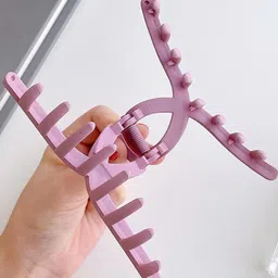 Axpro Women Set of 4 Matte Finish Claw Clip image 5