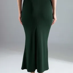 IndianRang Pack Of 2 Stretchable High-Rise 4-Way Stretchable Mermaid Fit Saree Shapewear image 4