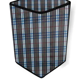 The Furnishing Tree Washing Machine Cover Check Black Compatible for Samsung 6 Kg Fully-Automatic T image 4