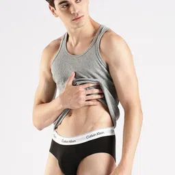 Calvin Klein Underwear Men Mid Rise Basic Briefs-picture-22