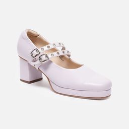 Van Heusen Woman Block Heels Mary Janes With Buckles-picture-25