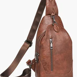 StyleCast Women Textured Non-Padded Crossbody Backpack image 5