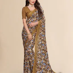 Moda Rapido Geometric Printed Saree-picture-26
