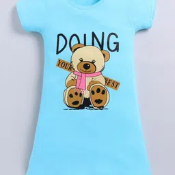 Todd N Teen Girls Printed Nightdress-image-7