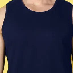 WOOSTRO Pack of 2 Printed Combed Cotton Innerwear Vests with Intelliease Technology image 2