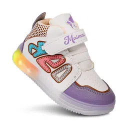 MAIMNE Unisex Kids Colourblocked LED Sneakers image 3