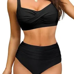 Russian Shoulder Straps Swim Bikini Set-picture-28
