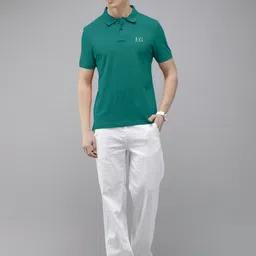 THE EG STORE Polo Collar Pure Cotton T-shirt image 2
