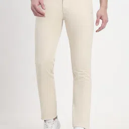 JADE BLUE Men Slim Fit Trousers-image-59