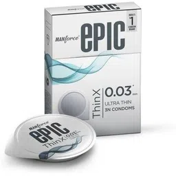 Manforce Epic Thinx Condoms - 3 Pieces-picture-21