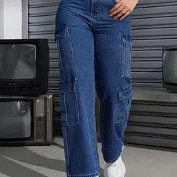 Metronaut Women Comfort Cotton Regular Fit Mid-Rise Jeans-image-71