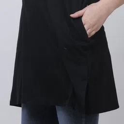 DDASPRATION Women Floral 2 Printed Pockets T-shirt image 3