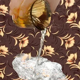 the furnishing tree PVC Waterproof Microwave Oven Cover Compatible for LG 28L MC2886BLT Floral Patt image 2