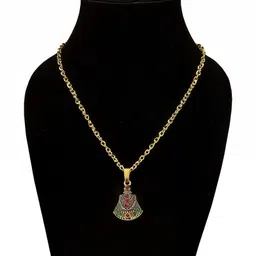 Utkarsh Gold-Plated Contemporary Pendants with Chains image 5