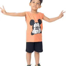 NEW GEN Boys Printed T-shirt with Shorts-image-92