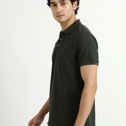 United Colors of Benetton Polo Collar Short Sleeves Pure Cotton T-shirt image 4