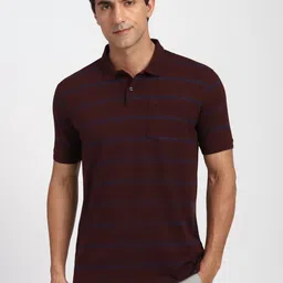 Peter England Polo Collar Cotton T-shirt-picture-27