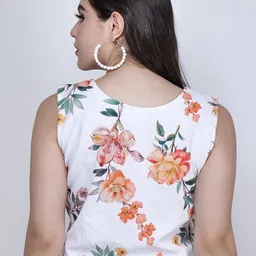 Frolic Rolic Floral Print Top image 5