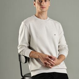 Tommy Hilfiger Europe Round Neck Pure Cotton Pullover Sweatshirt-picture-37