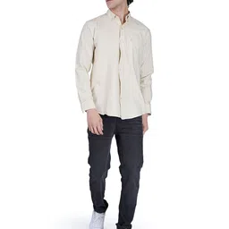 zara men Men Button-Down Collar Smart Casual Shirt image 2