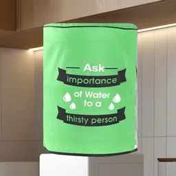 Kuber Industries Green Pack Of 2 Printed Water Bottle Covers image 2