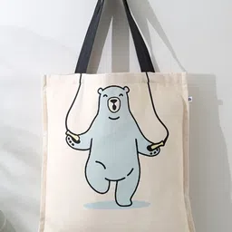 Home Centre Unisex Graphic Printed Shopper Tote Bag image 1