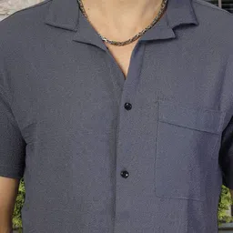 Moda Rapido Spread Collar Short Sleeves Standard Shirt image 2