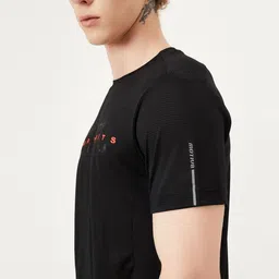 max Typography Printed Round Neck Regular Fit T-shirt image 5