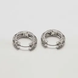 Maansh Contemporary Hoop Earrings image 2