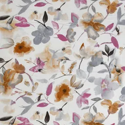 Salona Bichona Pink & White Floral 180 TC King Bedsheet with 2 Pillow Covers image 4