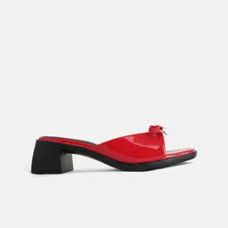 Lavie Block Sandals with Bows image 4