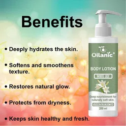 Oilanic White Lily Body Lotion For Deep Nourishment - 200 ml image 2
