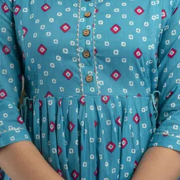 baesd BAESDWomen Printed Maternity Midi Dress image 2