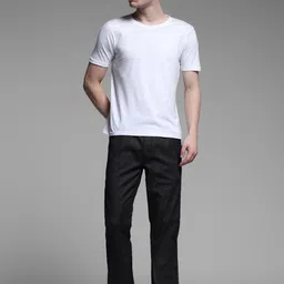 Jack & Jones Men Bootcut High-Rise Stretchable Jeans image 4