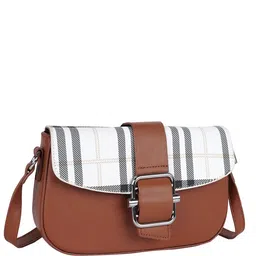 LADY QUINTON Women Striped Crossbody Sling Bag-image-83