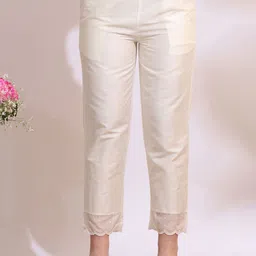 W Women Straight Fit Mid-Rise Regular Trousers-picture-15