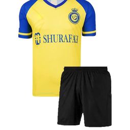 dostitch Kids Al Nassr Ronaldo Jersey T-shirt with Shorts Ronaldo-picture-12