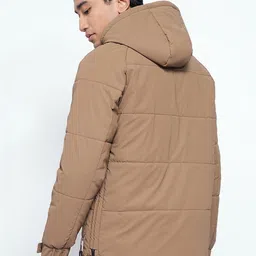 7 Alt by Pantaloons Men Typography Lightweight Puffer Jacket image 3