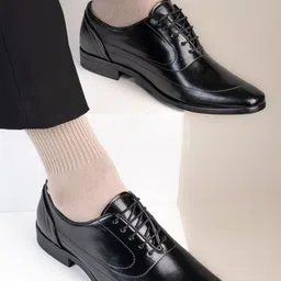 INVICTUS Men Round Toe Lace-Ups Derbys Formal Shoes-picture-17